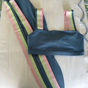 Spiritual Gangster Matching Bra and Legging Set